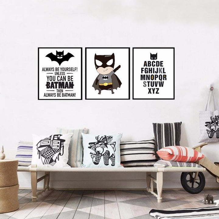 Classic Cartoon-Canvas Wall Art Painting | Bowlift