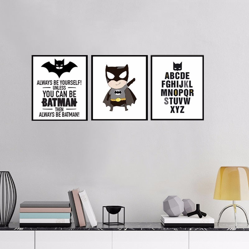 Classic Cartoon-Canvas Wall Art Painting | Bowlift