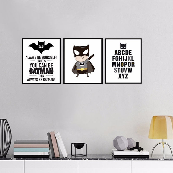Classic Cartoon-Canvas Wall Art Painting | Bowlift