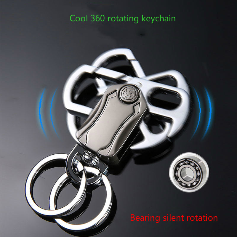 Multifunctional 360 Rotating Car Keychain | Bowlift