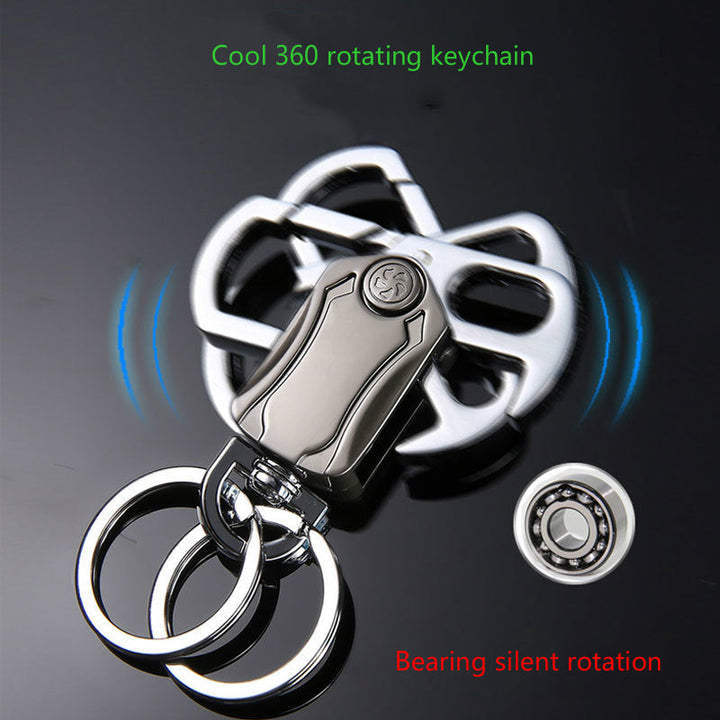 Multifunctional 360 Rotating Car Keychain | Bowlift