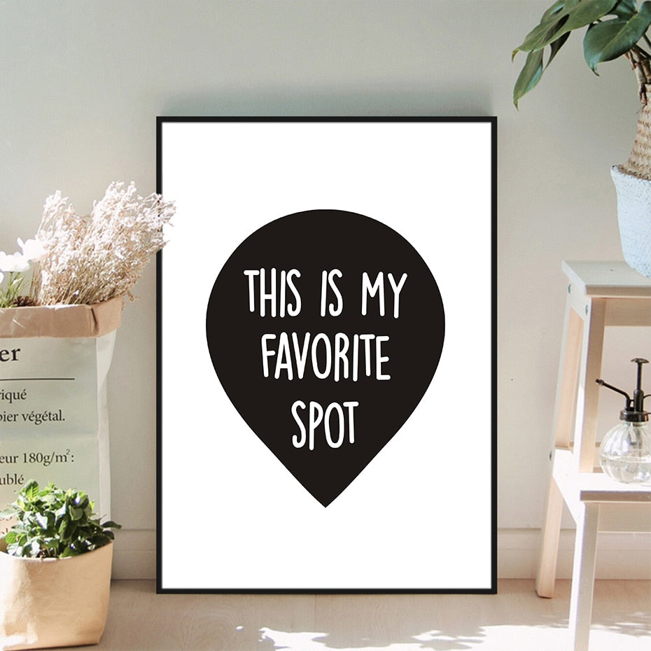 This is My Favorite Spot - Canvas Wall Art Painting | Bowlift