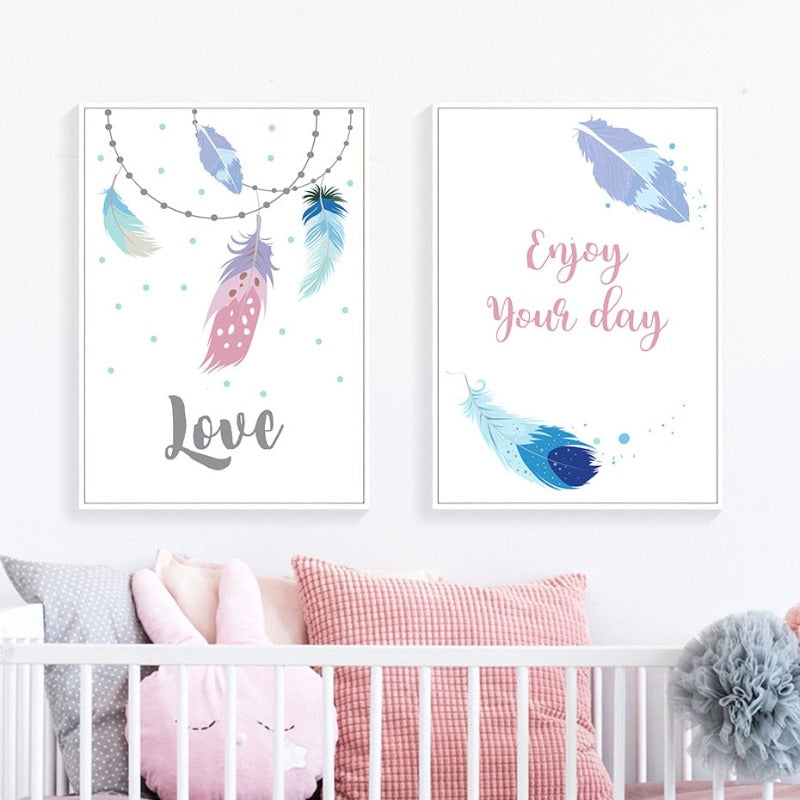 Boho Dreamcatcher - Canvas Wall Art Painting | Bowlift
