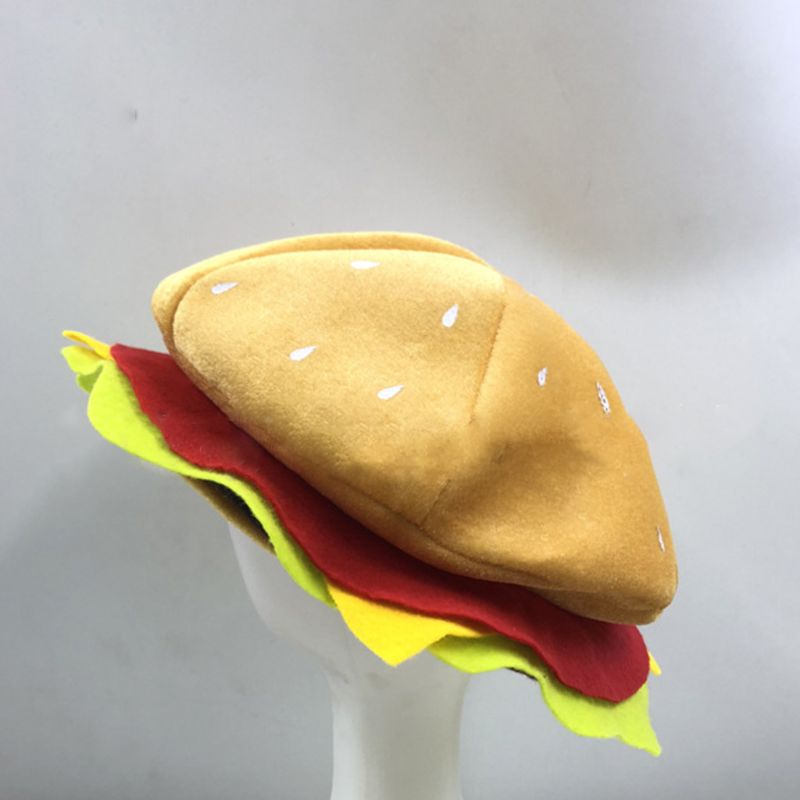 BowLift | Funny Soft Creative Hamburger Hat