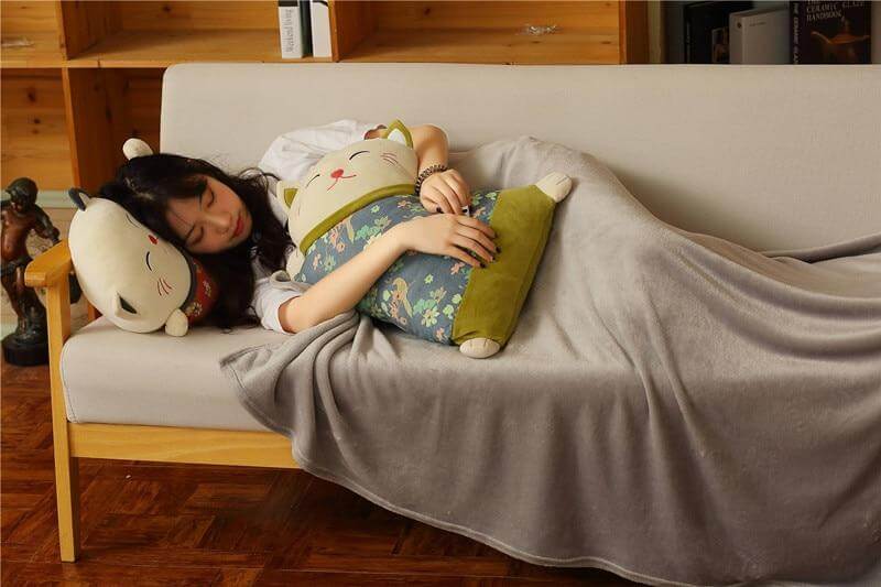 Japanese Style Cute Luck Pillow | Bowlift