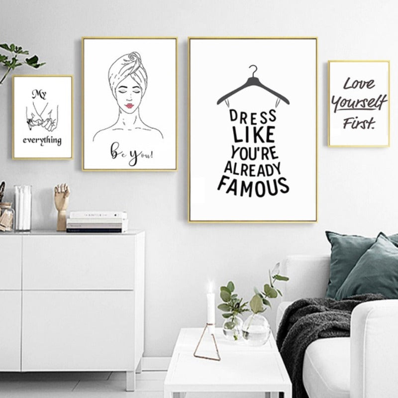 Be You - Canvas Wall Art Painting | Bowlift