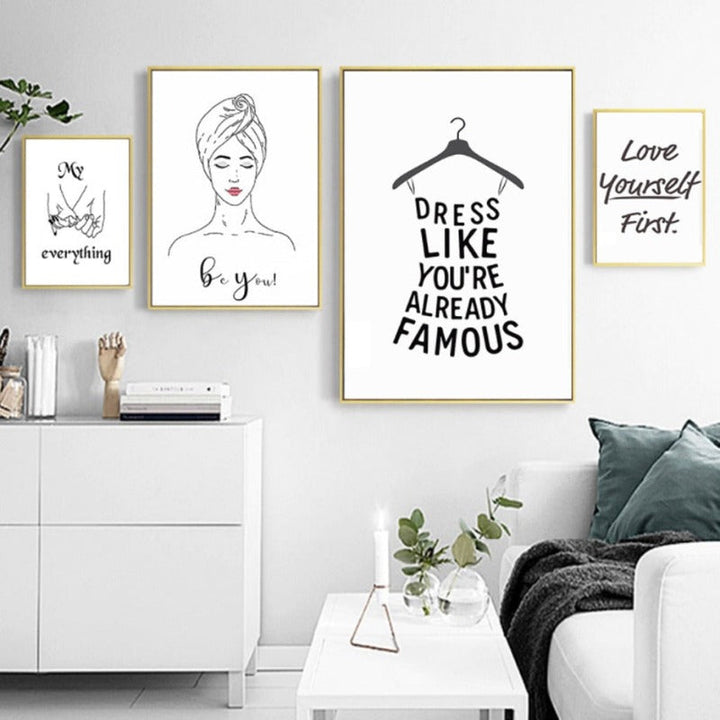 Be You - Canvas Wall Art Painting | Bowlift