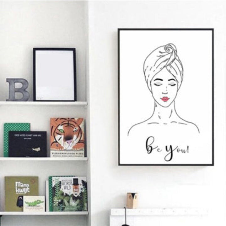 Be You - Canvas Wall Art Painting | Bowlift