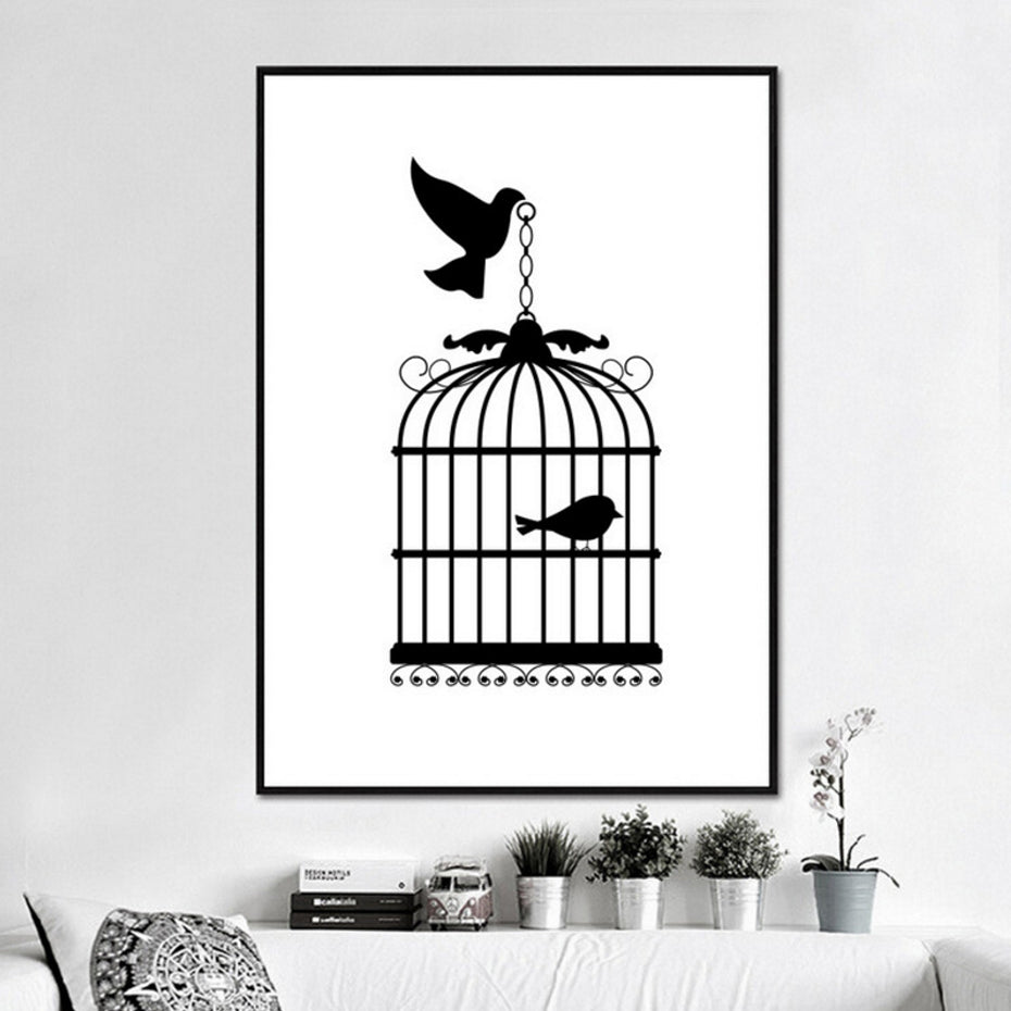 Love Heart Wine Prints Kitchen Posters - Canvas Wall Art Painting | Bowlift