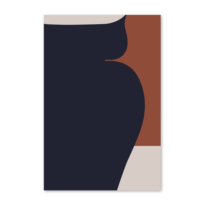 Geometric Color Block - Canvas Wall Art Painting | Bowlift