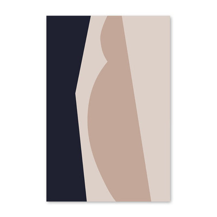 Geometric Color Block - Canvas Wall Art Painting | Bowlift