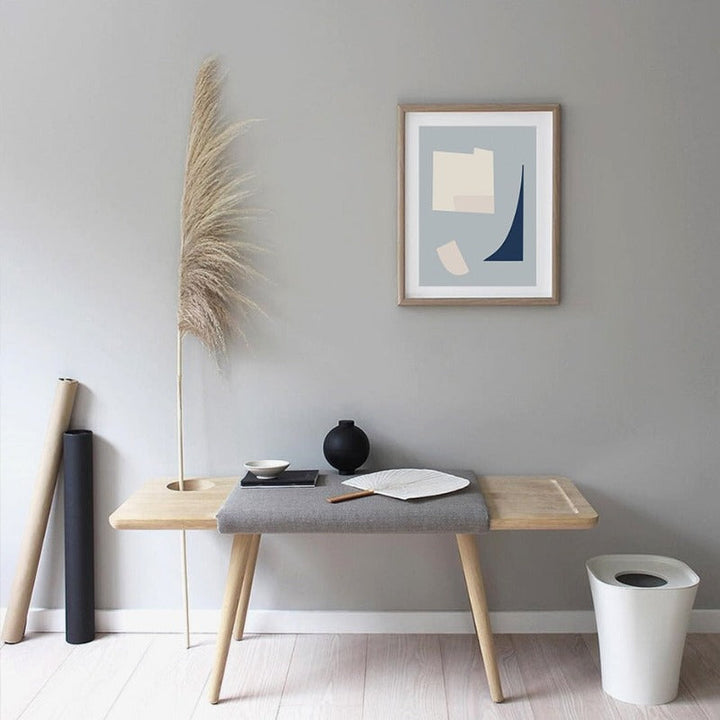 Modern Trend Geometric Abstract Color Block - Canvas Wall Art Painting | Bowlift