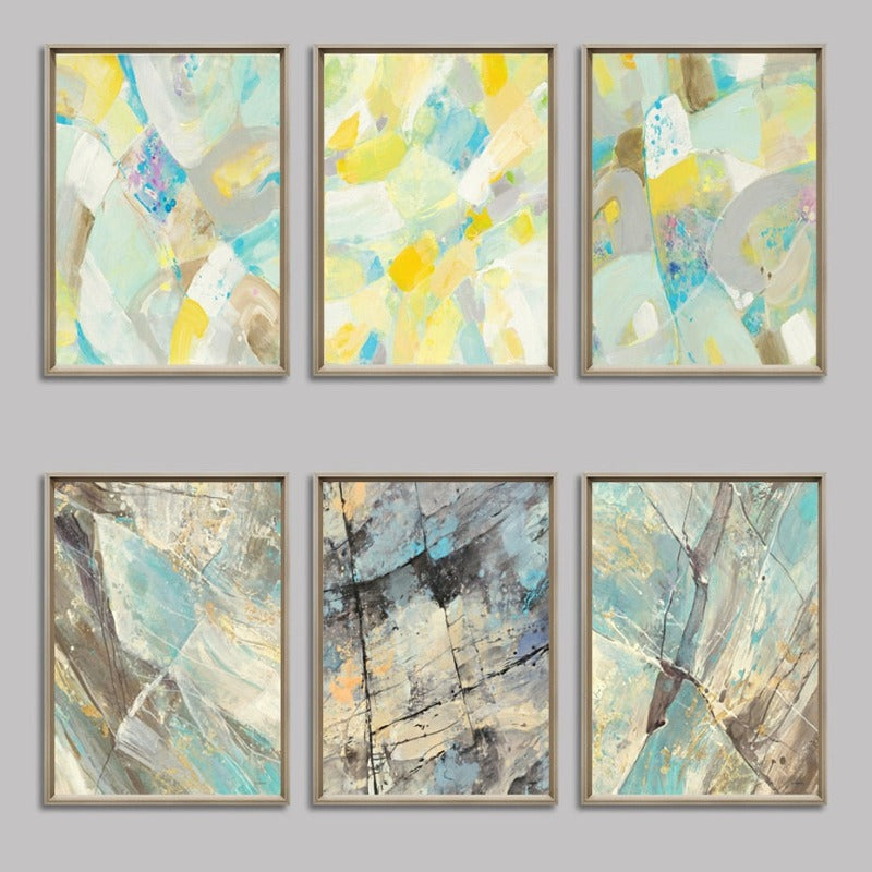 Multi Colors Canvas Painting Poster Prints - Canvas Wall Art Painting | Bowlift