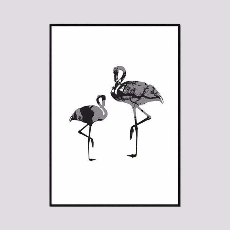 Nordic Nature Canvas Painting Animals - Canvas Wall Art Painting | Bowlift