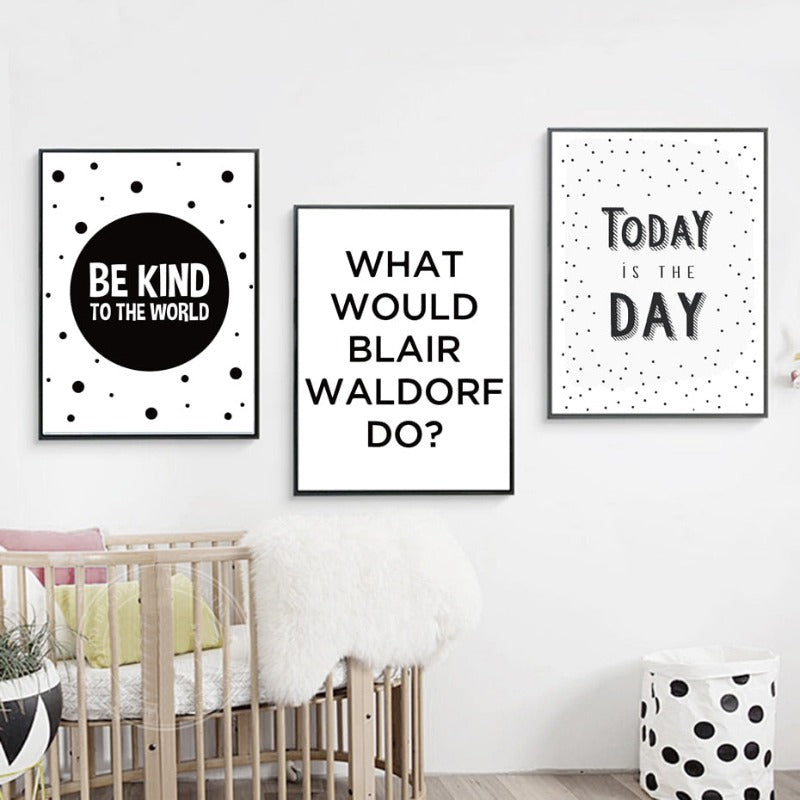 Be Kind To The World - Canvas Wall Art Painting | Bowlift