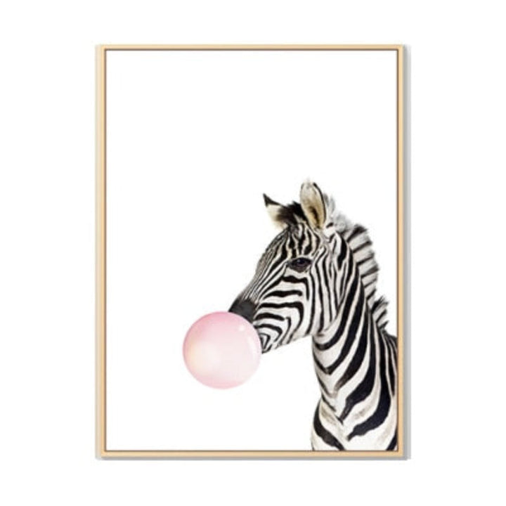 Wild Life At Party - Canvas Wall Art Painting | Bowlift