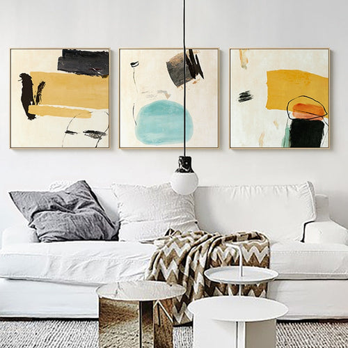 Abstract Fashion Art - Canvas Wall Art Painting | Bowlift