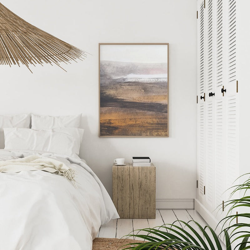 Abstract Sea Scene - Canvas Wall Art Painting | Bowlift