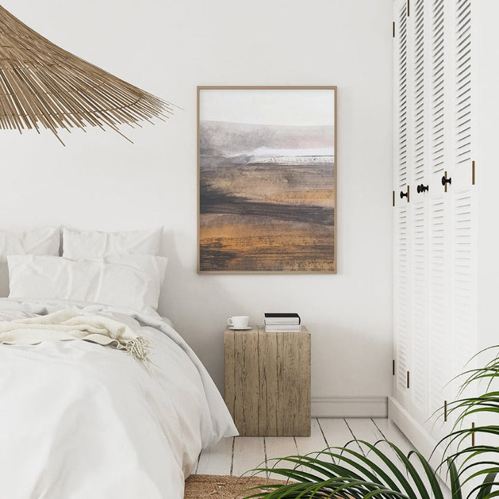 Abstract Sea Scene - Canvas Wall Art Painting | Bowlift