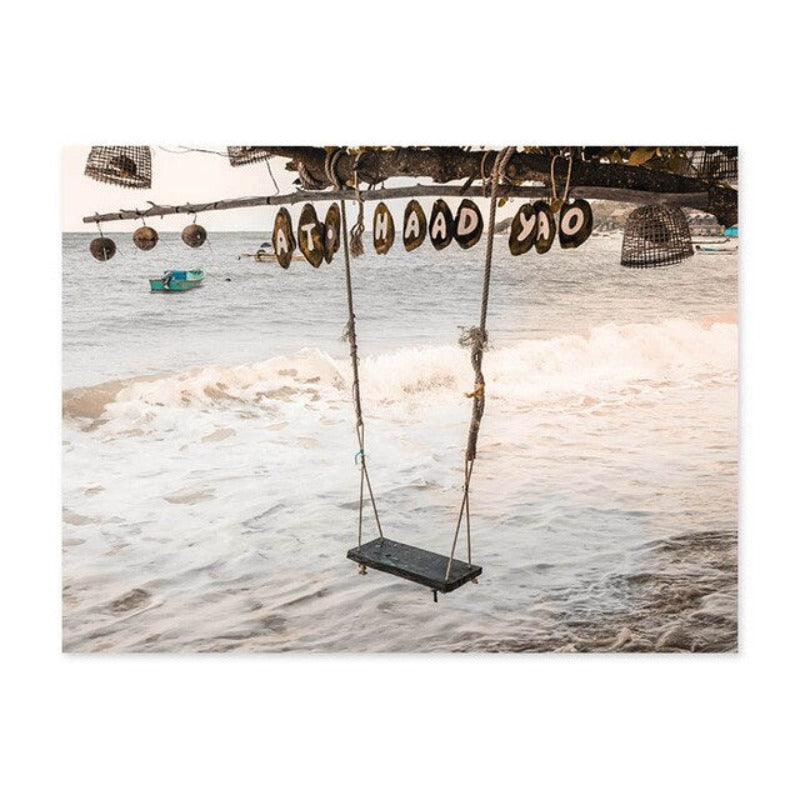 Heavenly Beach - Canvas Wall Art Painting | Bowlift