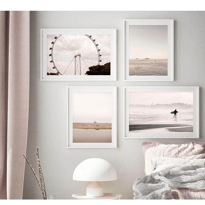 Heavenly Beach - Canvas Wall Art Painting | Bowlift
