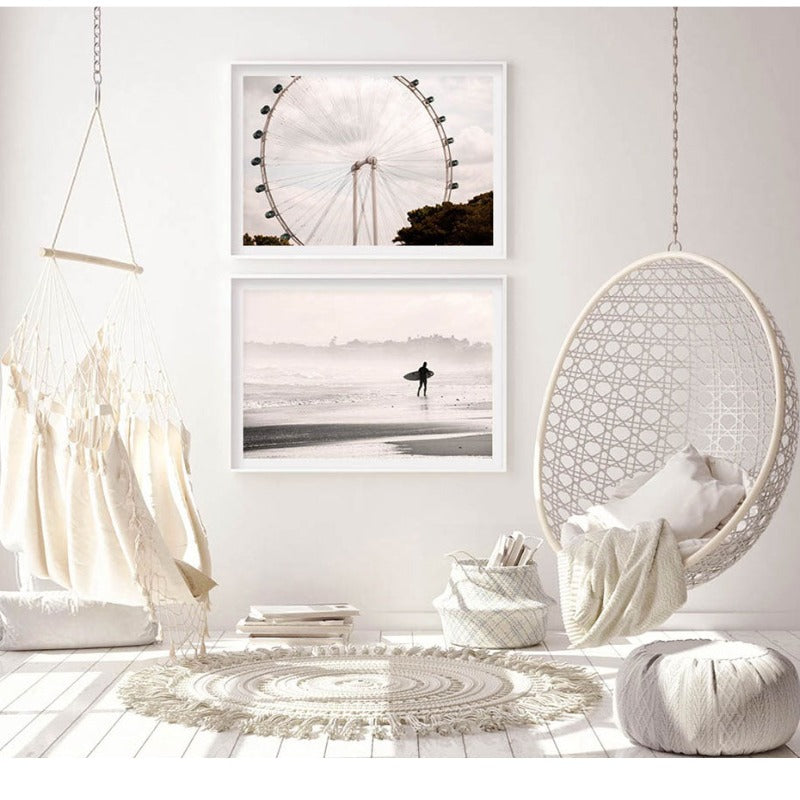 Heavenly Beach - Canvas Wall Art Painting | Bowlift