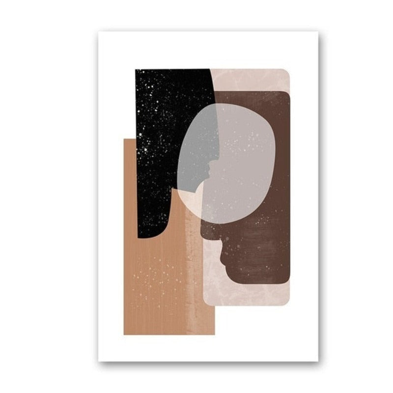 Scandinavia Geometric - Canvas Wall Art Painting | Bowlift