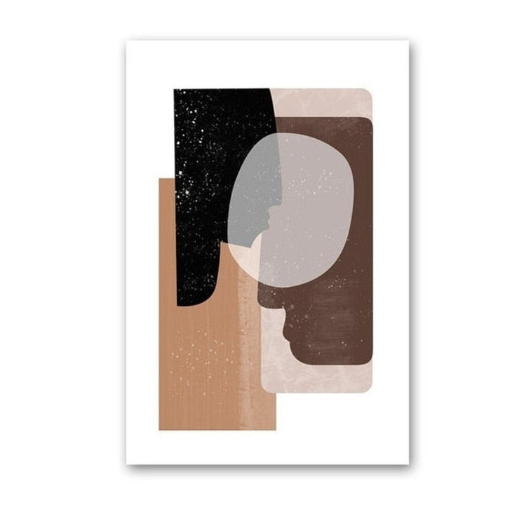 Scandinavia Geometric - Canvas Wall Art Painting | Bowlift