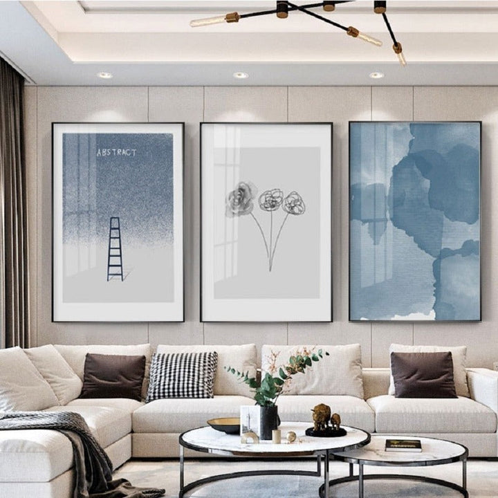 Abstract Thoughts - Canvas Wall Art Painting | Bowlift