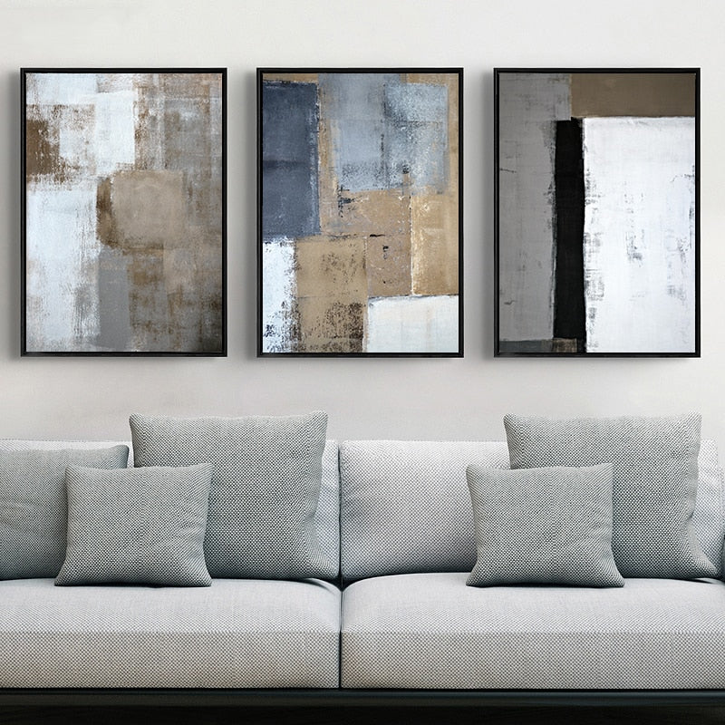 Vintage Abstract Canvas Printings Paintings Europe - Canvas Wall Art Painting | Bowlift