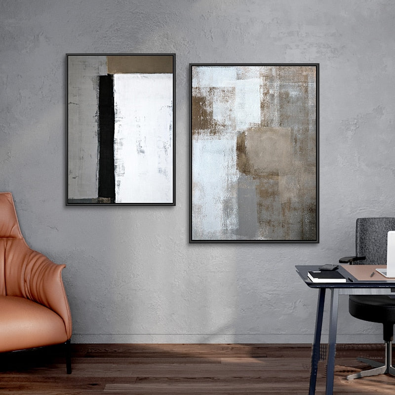 Vintage Abstract Canvas Printings Paintings Europe - Canvas Wall Art Painting | Bowlift