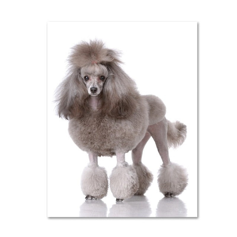 Modern Dog Posters and Prints - Canvas Wall Art Painting | Bowlift