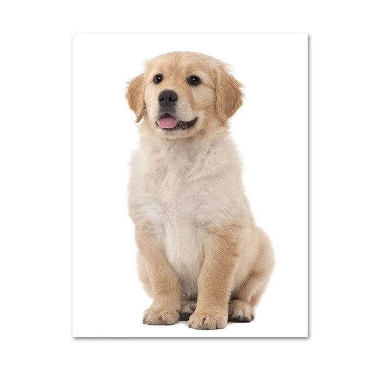 Modern Dog Posters and Prints - Canvas Wall Art Painting | Bowlift