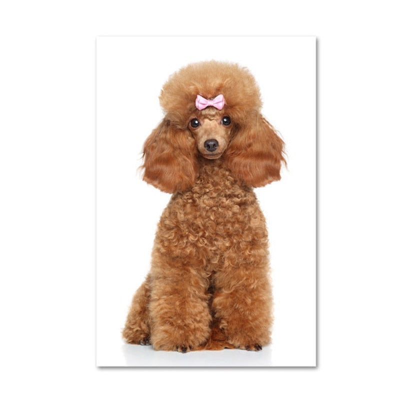 Modern Dog Posters and Prints - Canvas Wall Art Painting | Bowlift