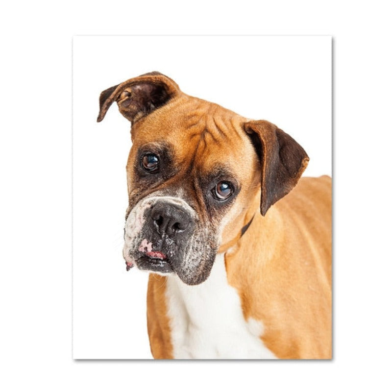 Modern Dog Posters and Prints - Canvas Wall Art Painting | Bowlift