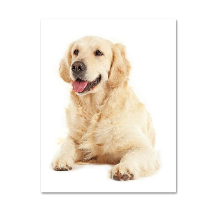 Modern Dog Posters and Prints - Canvas Wall Art Painting | Bowlift