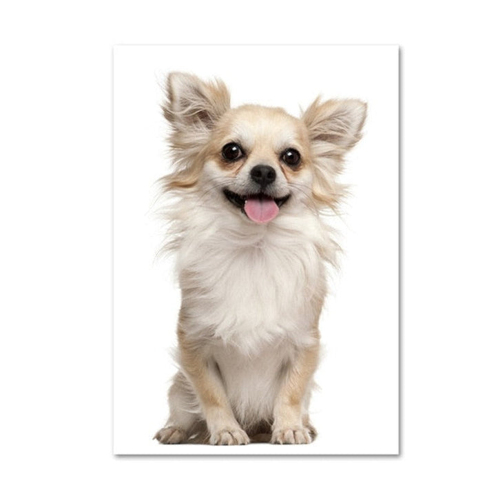 Modern Dog Posters and Prints - Canvas Wall Art Painting | Bowlift