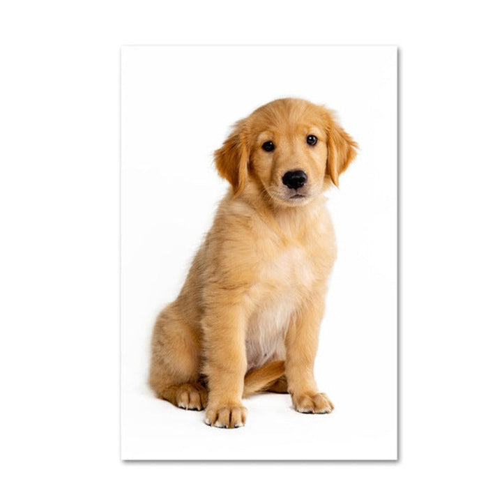 Modern Dog Posters and Prints - Canvas Wall Art Painting | Bowlift