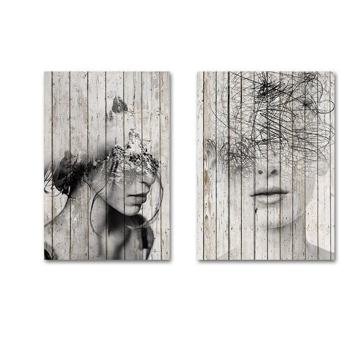 Abstract Figure Prints - Canvas Wall Art Painting | Bowlift