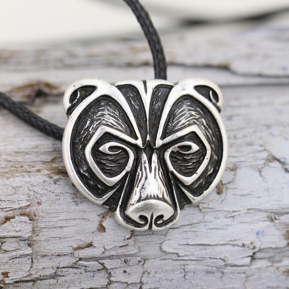 Norse Bear Amulet Necklace - Free Shipping | Bowlift