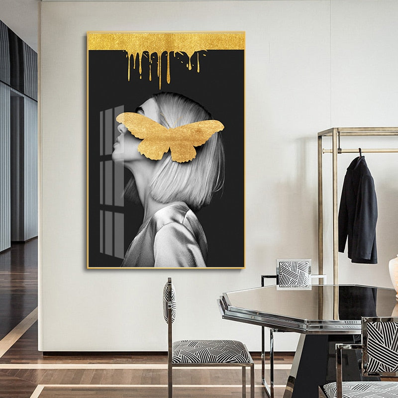 Figure Pictures Wall Art - Canvas Wall Art Painting | Bowlift