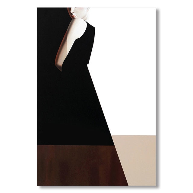 Luxurious Figure Wall Art - Canvas Wall Art Painting | Bowlift
