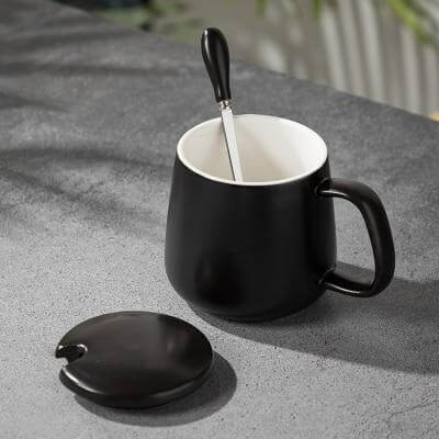 BowLift | Elegant Marble Ceramic Coffee Mug Gift Set