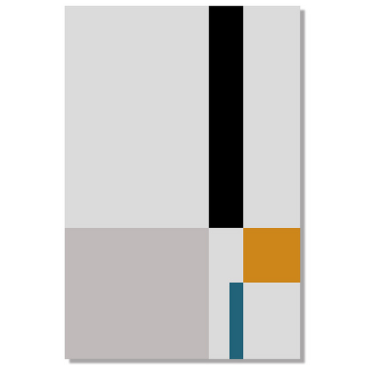 Minimalist Abstract Wall Art Gallery Scandinavia - Canvas Wall Art Painting | Bowlift