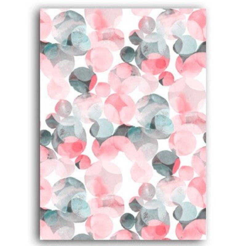 Beautiful Pink Flamingo Feather - Canvas Wall Art Painting | Bowlift
