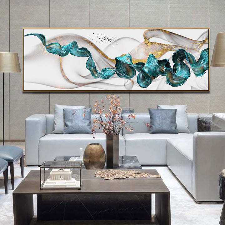 Blue Mountain - Canvas Wall Art Painting | Bowlift