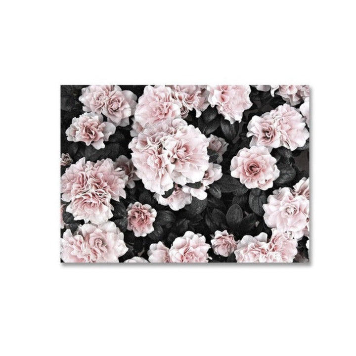 Nordic Scandinavia Floral Pineapple - Canvas Wall Art Painting | Bowlift