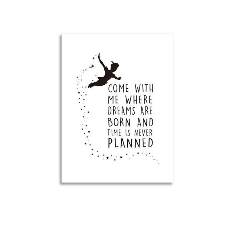 Stay Childish - Canvas Wall Art Painting | Bowlift