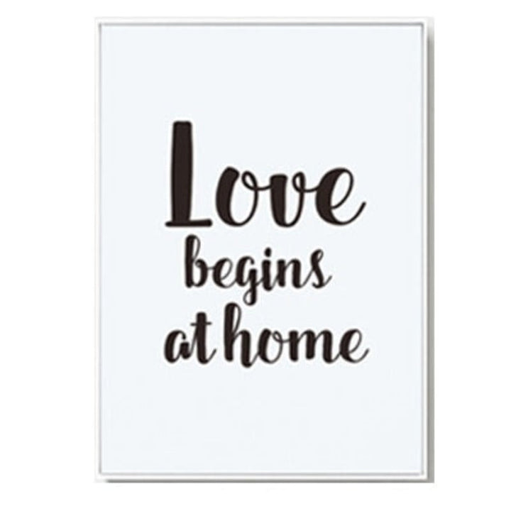 Modern Penguin Family Love - Canvas Wall Art Painting | Bowlift