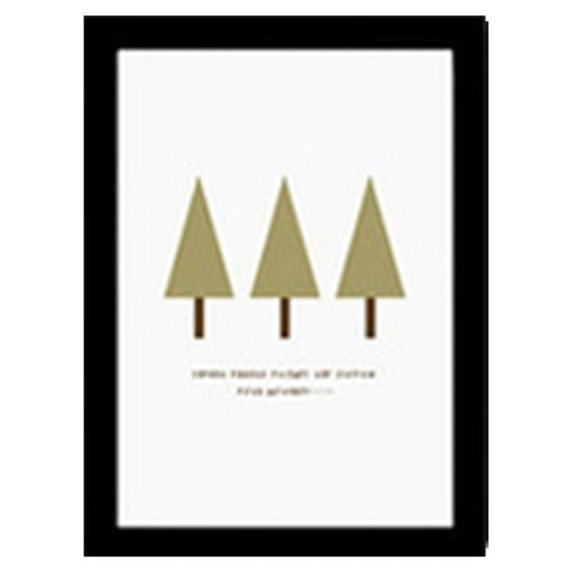 Deer Art Geometric - Canvas Wall Art Painting | Bowlift